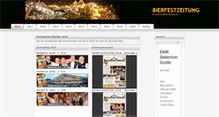 Desktop Screenshot of bierfestzeitung.de